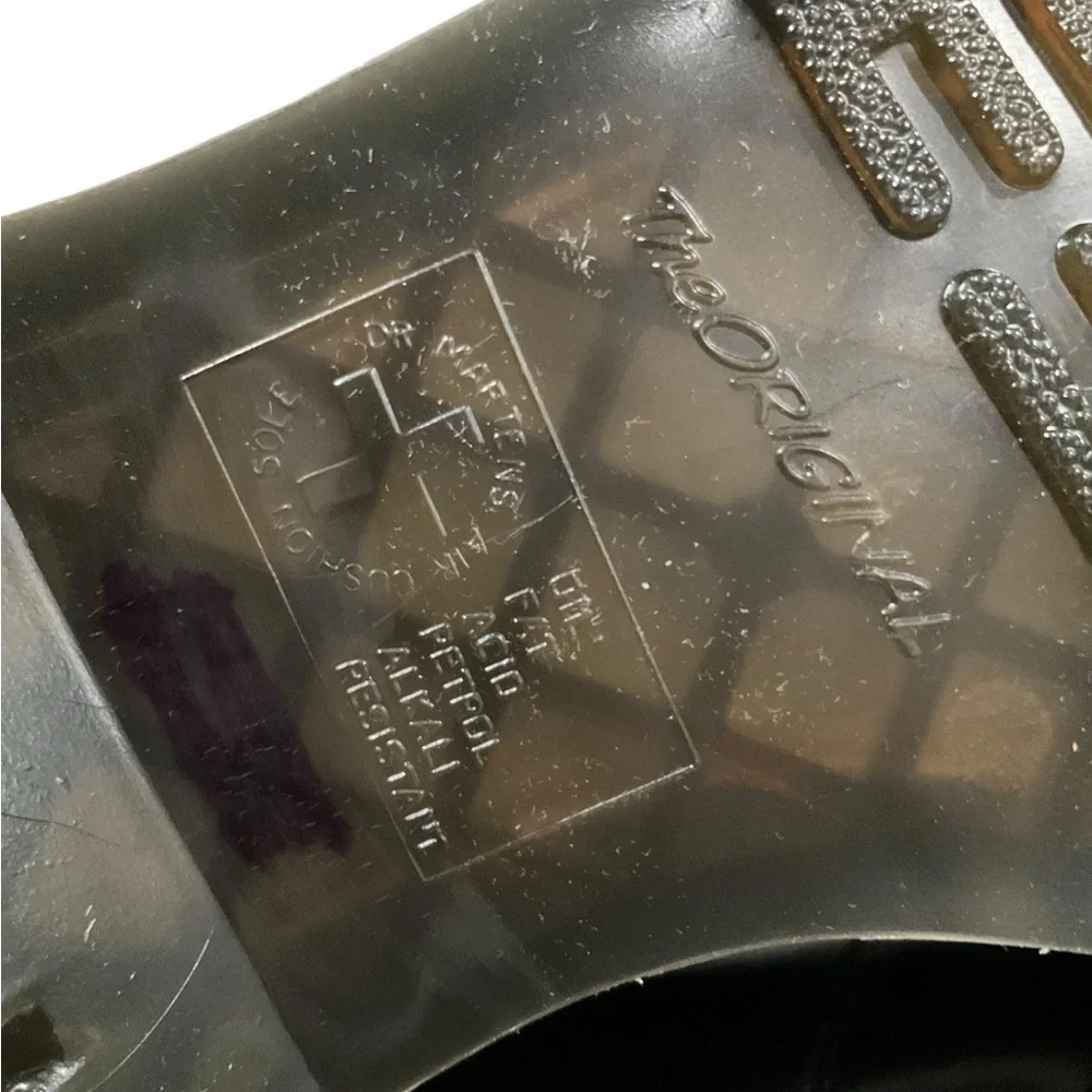 Dr. Martens Men’s Wilcox Smooth Leather Buckle Boots EUR 47 Size 13 NEW - Picture 7 of 13